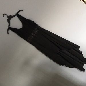 Hi-lo gothic dress
